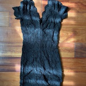NWOT Urban Outfitters Black Lace tight dress